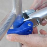 Échafaudage roulant aluminium INSIDER 120 COLOR - Comabi SNC - Hauteur de travail maxi 7,70 m - Compact alu pour finition_4