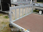 Remorque plateau roues dessous Lider - Timon réglable - PTAC : 3500 kg - 2 essieux freinés - 506 x 215 cm - Reference -32680_4