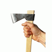 Hache 331 type Sicile Rinaldi 250gr 60cm - pour élagage, sculpture et travail du bois_4
