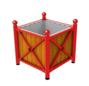 Jardinière en Acier et Bois - 2 finitions intérieures disponibles - 4 pieds réglables - 75 Kg_4