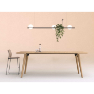 Table de réunion directionnelle RAIL - Lignes pures, design italien et finitions personnalisables_4