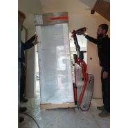 Diable motorisé pour utilisation sur surfaces non asphaltées