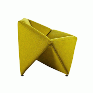 Fauteuil en tissu Fold- Softline - Feld Jaune_4