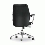 Fauteuil Manager cuir VIC - Mobel Linea - cuir noir_4