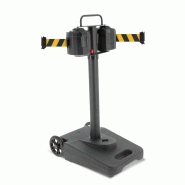 Chariot de délimitation à sangle - Noir / Jaune / 20 / 2_4