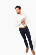 Chemise de travail Oxford pinpoint manches longues homme - Réf: PK502 - Kariban Premium_4