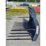 Fourche d'ensilage Sonarol - largeur 2,4 m - attelage boulonné - 9 dents_4