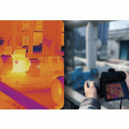 Caméra thermique SP60 HIKMICRO - 640x480 px, -20°C à +650°C, écran 5'' inclinable, 25 Hz, lentille interchangeable_4