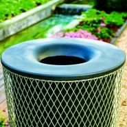 Parc Vue Litter - poubelle publique - landscape - ouverture supérieure et latérale 23