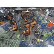 Biw - ligne d'assemblage - ingemat -  analyse et simulation robcad et de sertissage_4