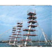 Échafaudage multidirectionnel MODUL - échafaudage de façade - largeur 0,73 m à 1,09 m - système adaptable et sécurisé_4