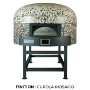 Four pizza à bois, rotatif avec commandes touch screen - napoli touch_4