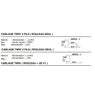 Capteur de vitesse industriel pour applications sur arbres et rouleaux