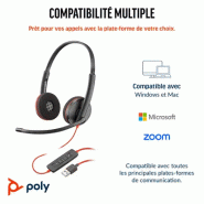 Micro-casque stéréo USB-C noir Poly Blackwire 3220 + adaptateur USB-C/A (vlot)_4