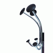 Porte manteau en métal chromé CHROMY_4