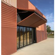 Porte pour locaux commerciaux et tertiaires