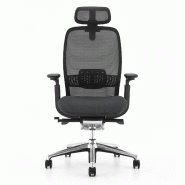 Fauteuil de bureau synchrone Iris-A - Avec têtière_4