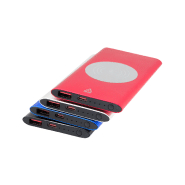 Power Bank USB en aluminium recyclé - Chargeur rapide sans fil 15W - Batterie 4000 mAh_4