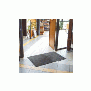 TAPIS anti poussiere CONFOR GRIS polyamide sur caoutchouc nitrile a picots epaisseur 10mm_4