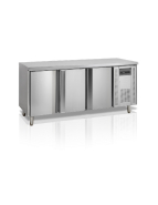 Desserte réfrigérée négative 3 portes centrale TEFCOLD - Inox - 345L - SK6310BT_4