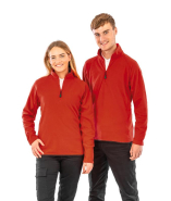 Micropolaire recyclée col zippé - 100% polyester recyclé - Réf: R905X - Marque Result_4