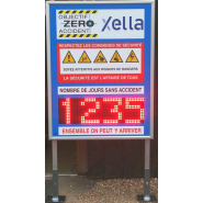 Panneau d'affichage pour politique de sécurité au travail