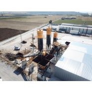 Turbomix-120 centrale à béton mobile - Fabo - 120 m3/h - mélangeur de pan 3 m3_4