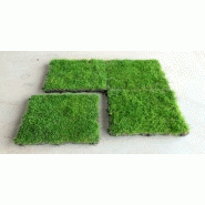 Dalles durables et drainantes pour parkings végétalisés