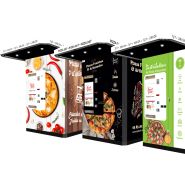 Smart pizza - distributeurs automatiques de pizzas fraîches - api tech - capacité de 64 à 96 pizzas