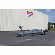 7m80-2m20 3x1350kg - VLEMMIX - Remorque Porte-Bateau_4