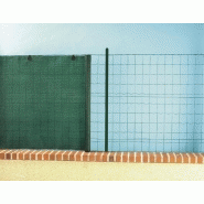 Brise-vue tissé 95% occultant - vert - 1 x 10 m - Totaltex_4