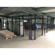 Cloison industrielle esthétique, solide et totalement modulable pour une gestion optimisée de vos zones de stockage et de vos surfaces de travail_4