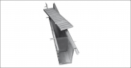 Caniveaux et caillebotis de ventilation - Lecitech avec pattes de scellement et pièces de raccordement_4