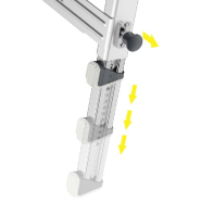 Hailo plateforme d'escalier tp1 aluminium 424855_4