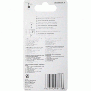 Cadenas à clé Master Lock - laiton massif 40 mm - anse haute 51 mm - usage intérieur/extérieur_4