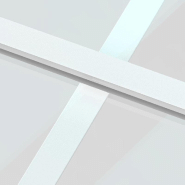 Vidaxl porte coulissante blanc 90x205 cm verre trempé aluminium 155217_4