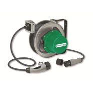 Enrouleur électrique à rappel automatique à ressort - carter en acier - GREEN REEL (7,4 kW ou 22 kW)_4