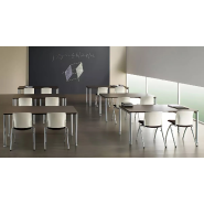 Table polyvalente rectangulaire hauteur fixe ou réglable en hauteur So Granada_4