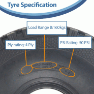 4.00x4 Journey Wanda 4ply P6075 Tube-Type Block Tyre 323mm diameter 50 PSI 160kg_4