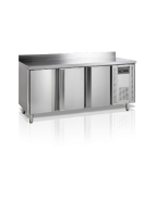 Desserte réfrigérée négative - 3 portes - GN1/1 - Inox AISI304 - 402L - TEFCOLD CF7310_4