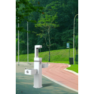 Fontaine extérieur plein air avec gamelle pour animaux - sans électricité_4