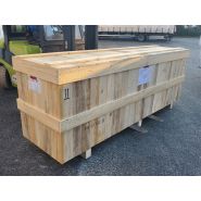 Caisse en bois de type PERDUE, à usage unique ou limité