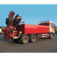 Grue auxiliaire Fassi F455A e-dynamic pour levage puissant et précis