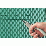 Brise-vue vert Windanet - 1,5 x 30 m en HDPE avec traitement anti-UV et mailles 4x4 mm_4