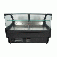 Vitrine réfrigérée de comptoir avec service-arrière 158 x 94 cm + 2 réserves réfrigérées_4