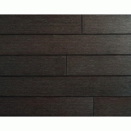 Lame de terrasse en composite alvéolaire coextrudé biface Supra - Ambre/Chêne foncé, épaisseur 23 mm, largeur 14,5 cm, longueur 360 cm - Garantie 15 ans_4