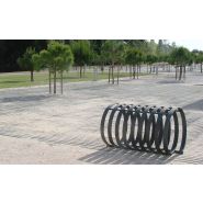 Contínuo parking à vélos - Larusdesign - acier - jusqu'à 8 vélos_4