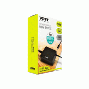 Port Designs 900098-EU adaptateur de puissance & onduleur Intérieure 90 W Noir_4