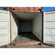 Container maritime d'occasion 20 pieds - Dernier voyage - Acier corten_4