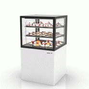 Vitrine réfrigérée INTEGRA sur base - 600 mm - 3 niveaux - H1100 mm - IN60/50-110 | Sayl Barcelona - 515 mm, Accès Grab & Go, 1100_4